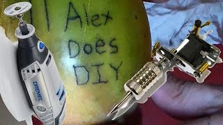 DIY Tattoo Machine from a DREMEL [upl. by Aztilem]