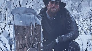 Davey Callanders Grave Location in Red Dead Redemption 2  Paying Respects Achievement [upl. by Drusy]