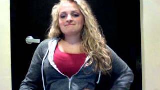 Ali Strokers GLEE AUDITION True Colors [upl. by Brasca]