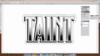 Create ornate type in Illustrator  part 5 [upl. by Urita]