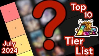 TOP 10 LRs in DOKKAN BATTLE Major changes for recent units Updated Dokkan Tier List for Tanabata [upl. by Fernas]