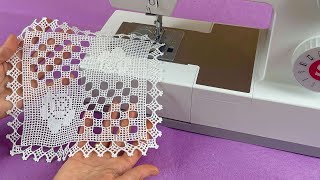 Everyone Who Learns This Sewing Idea Is Trying It Lace and Sewing Machine [upl. by Eive460]