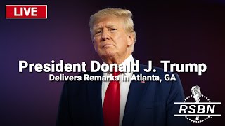 LIVE REPLAY President Trump Delivers Remarks in Atlanta GA  101524 [upl. by Fortna]