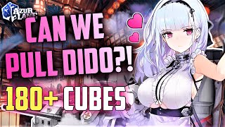 Azur Lane 180 Cubes for Dido in the Spring Festival 2020 Event GuardianE  CrimsonGhost [upl. by Lorrad]