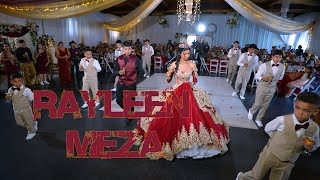 Rayleen Meza Quinceañera Waltz amp Surprise Dance [upl. by Nauqas637]