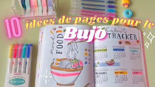 10 IDÉES de pages à mettre ABSOLUMENT dans son BULLET JOURNAL [upl. by Glenda]