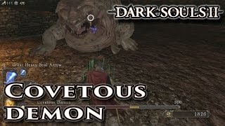 Covetous Demon  Dark Souls II  Walkthrough [upl. by Nyletak]