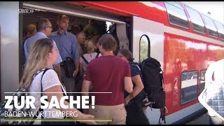 Bahnchaos und kein Ende  Zur Sache BadenWürttemberg [upl. by Cecilio]