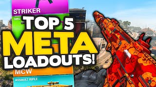 TOP 5 META LOADOUTS for WARZONE SEASON 6 [upl. by Chobot]