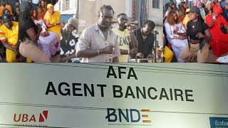 AFA Agent Bancaire s’installe à Grand Dakar L’agence inaugurée sous le nom de Ousmane Kamara Yaapi [upl. by Wing]