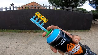 🔥 Testing the Toothbrush Spray Paint Adapter 🔥 Graffiti Tool  RESAKS [upl. by Haraj639]