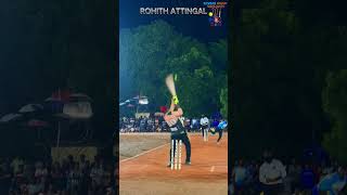 ROHITH ATTINGAL SUPER SHOTS  UDAYA ALL KERALA CRICKET TOURNAMENT feedshorts [upl. by Gorlicki]