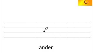 Stenografie lernen  Kürzel 22 – kon miss ander nieder  Dominique Clarier [upl. by Latonia927]