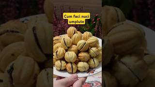 Cum faci nuci umplute cu o delicioasa cremă de ciocolată și nuca măcinată [upl. by Mercie434]