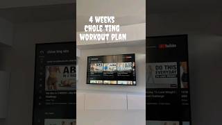 4 weeks chloe ting workout plan chloeting workout glowup shorts [upl. by Annahs]