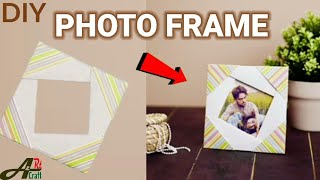 DIY Photo Frame  How To Make Easy Photo Frame At Home [upl. by Bozovich]