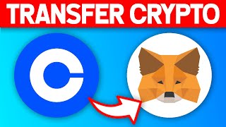 How to Transfer Crypto from Coinbase to MetaMask 2021 [upl. by Ohs]