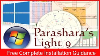 Parashara Light 90 latest free installation guidelines 2023 in hindi  How to install PL9 [upl. by Kimber928]