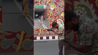 കുട്ടി സേഫ് അല്ലെ  🤦‍♂️Stupid photoshoot on busy road 🚧pattishow [upl. by Letreece]