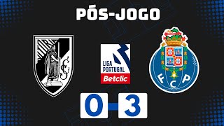 PÓS JOGO PORTO VENCE O VITÓRIA DE GUIMARÃES POR 3 A 0 PELA LIGA PORTUGAL BETCLIC 2425  6ª RODADA [upl. by Sillaw]