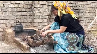 Village Lifestyle and Cooking Traditional Stuffed Chicken Recipe [upl. by Amaty]