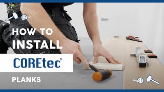 How to Install COREtec® flooring Flooring Installation Guide [upl. by Ailama]