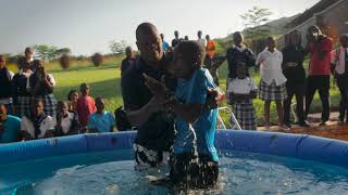 Baptisms at Amazima [upl. by Zetnauq]