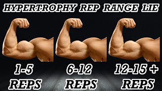 Is the Hypertrophy Rep Range a LIE  Can You Build Muscle in ALL Reps Ranges [upl. by Aurore934]