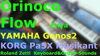 Orinoco Flow Enya Cover mit YAMAHA Genos2 und KORG Pa5X Musikant [upl. by Ellienad3]