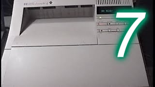 HP LaserJet 44M Printer Part 7 Final Printing demonstration [upl. by Ainesy]