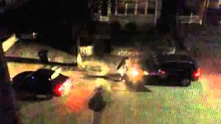 BOSTON BOMBING SUSPECTS TSARNAEV SHOOT OUT [upl. by Floss]