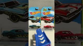 Blue or Red 69 Mercury Cougar Eliminator hotwheels car diecast mercury pick like subscribe [upl. by Nikolas]