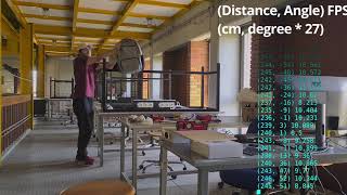 Distance Estimation with Raspicam v2 Stereo Camera on Jetson Nano [upl. by Nylram]