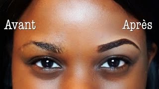 Sourcils parfaits Tutoriel idéale pour débutantes [upl. by Nayb]