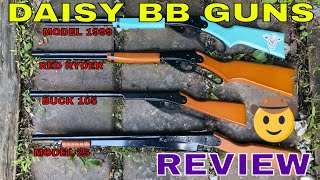 Daisy BB GUNS  REVIEWED [upl. by Eiruam998]