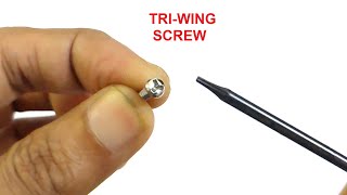 TriWing Screw  How to Open with Torx Screwdriver [upl. by Niotna348]