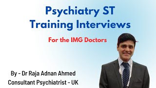 Psychiatry ST Training Interviews UK [upl. by Herc]