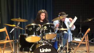 Jovanotti  Penso Positivo Drum Cover  Rebecca Rava 2014 [upl. by Eiramanna914]