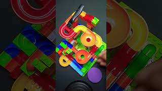 SATISFYING MARBLE RUN SPIRAL FALL DOWN 91 satisfyingvideo satisfying marblerun marblerunspiral [upl. by Renraw280]