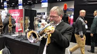 Mike Williams plays the pTrumpet hyTech at Midwest 2018 [upl. by Ettenaej]