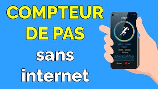 Application Podomètre gratuit sans internet compteur de pas gratuit [upl. by Cinomod]