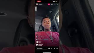 FBL Manny plays unreleased music ftRaqBaby on ig live [upl. by Krucik666]