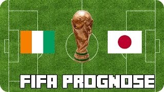 Fifa Prognose  WM Gruppe C  Elfenbeinküste vs Japan  2014 [upl. by Enoid331]