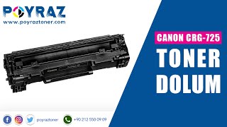 Canon CRG725LBP6000LBP6020BLBP6000BMF3010LBP6020 TONER DOLUM [upl. by Adelaja148]