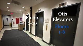 Elevators at 120 Boylston Street Emerson College Boston MA [upl. by Hekking]