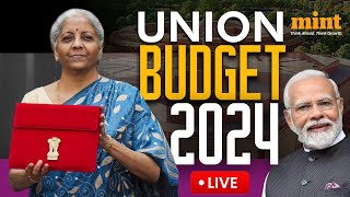 Budget 2024 Analysis LIVE  Finance Minister Nirmala Sitharamans Budget Speech  Tax Slabs Changed [upl. by Sugirdor]