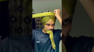 Navi turban king  new trik❤️wattan wali pagg tutorial shortvideo punjabisong [upl. by Charlean]