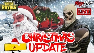 DECK THE HALLS WITH SANTAS BALLZ  NEW CHRISTMAS UPDATE   FortNite Battle Royale ☯ [upl. by Hpotsirhc448]