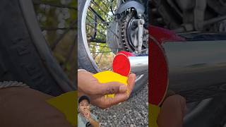 PASIR WARNA WARNI DI MASUKIN KE KNALPOT MOTOR‼️ experiment bullete automobile diy [upl. by Atteyram]