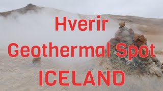 Exploring Hverir Geothermal Hot Springs Iceland’s Otherworldly Landscape 🌋🔥 4k  GoPro 10 [upl. by Llerreg]